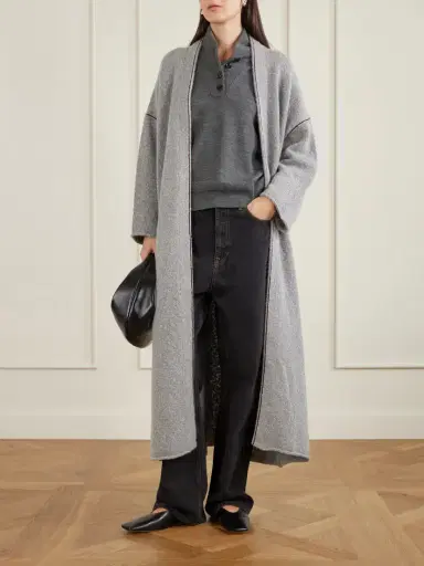 The Elder Statesman Glacier Cashmere Cardigan | Thumbnail 2 The Elder Statesman Glacier Cashmere Cardigan | Thumbnail 2
