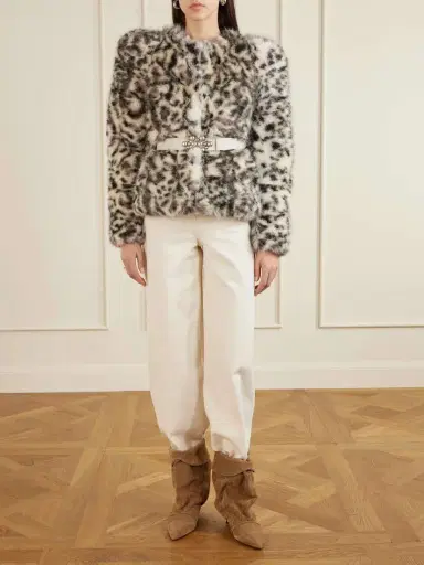 Isabel Marant Edrik Gathered Perforated Suede Ankle Boots | Thumbnail 4