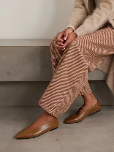 aeyde Betty Leather Ballet Flats | Thumbnail 2 aeyde Betty Leather Ballet Flats | Thumbnail 2