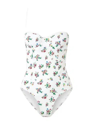 Tory Burch Balcony Underwired Floral-print Swimsuit | Thumbnail 1 Tory Burch Balcony Underwired Floral-print Swimsuit | Thumbnail 1