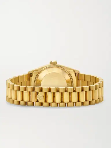 Stephanie Windsor Vintage 1985 Oyster Perpetual Datejust Automatic 18-karat Gold Diamond Watch | Thumbnail 5 Stephanie Windsor Vintage 1985 Oyster Perpetual Datejust Automatic 18-karat Gold Diamond Watch | Thumbnail 5