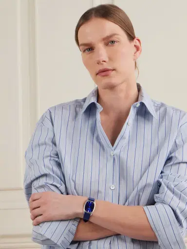 Stephanie Windsor + Patek Philippe Vintage 1970s Ellipse Hand-wound 18-karat White Gold Watch | Thumbnail 2