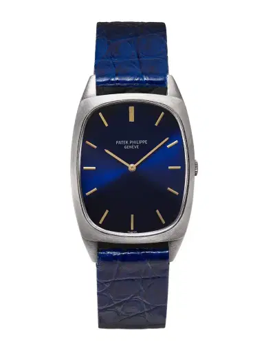 Stephanie Windsor + Patek Philippe Vintage 1970s Ellipse Hand-wound 18-karat White Gold Watch | Thumbnail 1