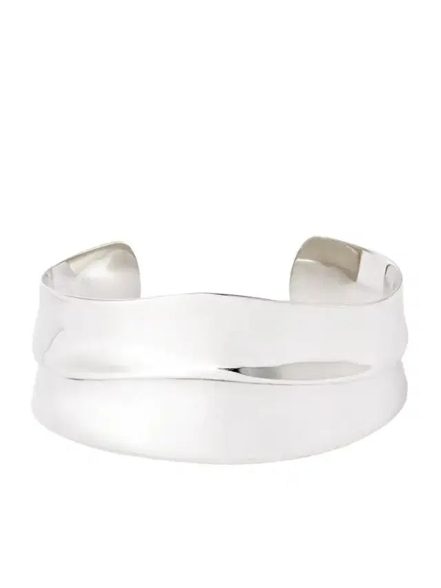 Petite Wave Silver Cuff