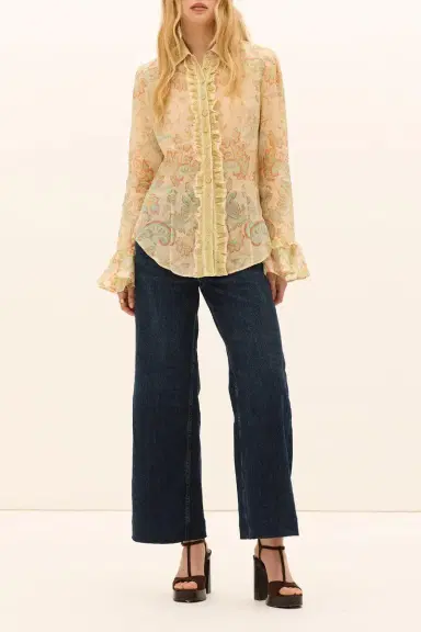 KATE FORD Fiordaliso Frill Blouse | Thumbnail 2 KATE FORD Fiordaliso Frill Blouse | Thumbnail 2