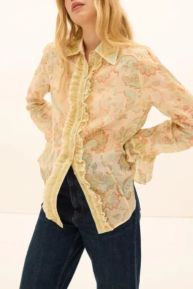 KATE FORD Fiordaliso Frill Blouse | Thumbnail 6 KATE FORD Fiordaliso Frill Blouse | Thumbnail 6