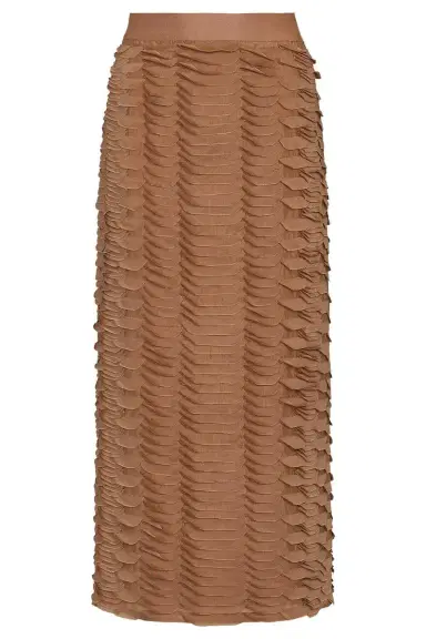 TWP Sylkie Skirt - Toasted Coconut | Thumbnail 1