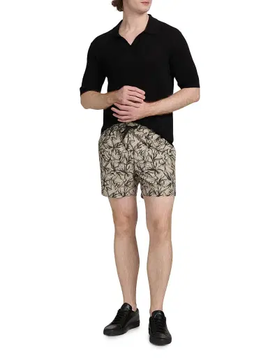 Saks Fifth Avenue Men's Vine Floral Swim Shorts - Floral Multi - Size XXL | Thumbnail 2 Saks Fifth Avenue Men's Vine Floral Swim Shorts - Floral Multi - Size XXL | Thumbnail 2