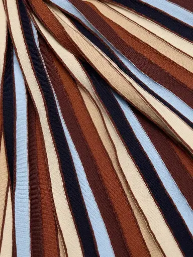Cara Cara Women's Montana Striped Midi-Skirt - Metalic Stripe | Thumbnail 7 Cara Cara Women's Montana Striped Midi-Skirt - Metalic Stripe | Thumbnail 7
