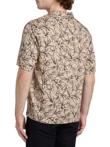 Saks Fifth Avenue Men's Vine Floral Camp Shirt | Thumbnail 5 Saks Fifth Avenue Men's Vine Floral Camp Shirt | Thumbnail 5