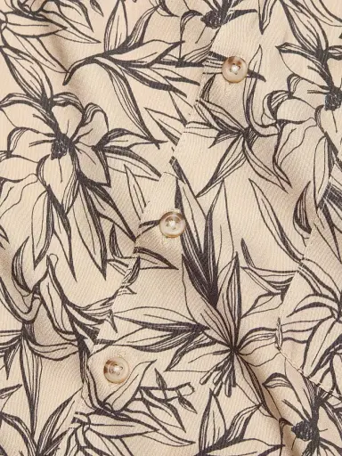 Saks Fifth Avenue Men's Vine Floral Camp Shirt | Thumbnail 7 Saks Fifth Avenue Men's Vine Floral Camp Shirt | Thumbnail 7