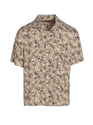 Saks Fifth Avenue Men's Vine Floral Camp Shirt | Thumbnail 1 Saks Fifth Avenue Men's Vine Floral Camp Shirt | Thumbnail 1