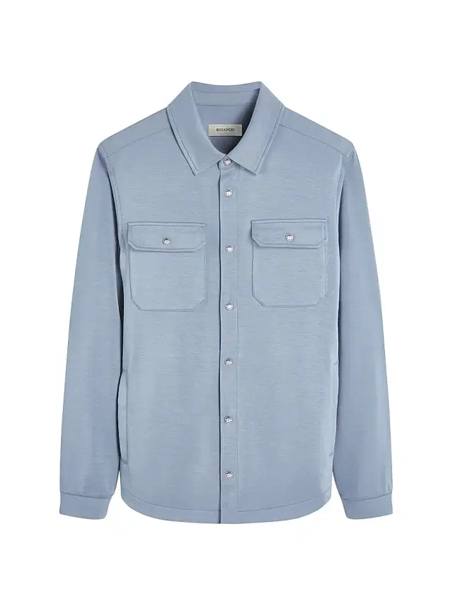 Men's Soft Knit Shirt Jacket - Grey