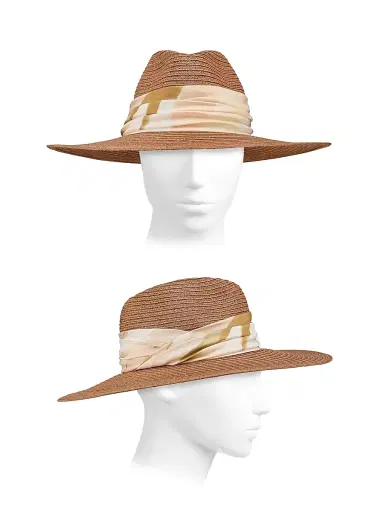 Eugenia Kim Women's Emmanuelle Woven Wide-Brim Fedora | Thumbnail 3 Eugenia Kim Women's Emmanuelle Woven Wide-Brim Fedora | Thumbnail 3