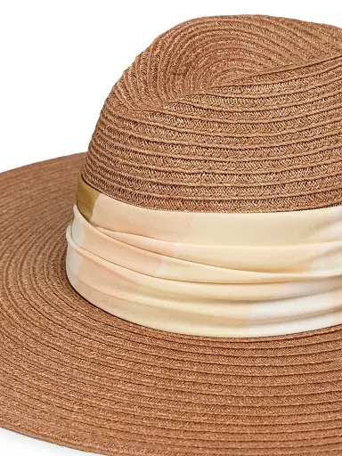 Eugenia Kim Women's Emmanuelle Woven Wide-Brim Fedora | Thumbnail 4 Eugenia Kim Women's Emmanuelle Woven Wide-Brim Fedora | Thumbnail 4