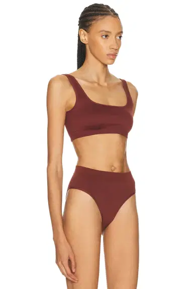 LDMA High Sculpt Ribbed Seamless Bra | Thumbnail 2