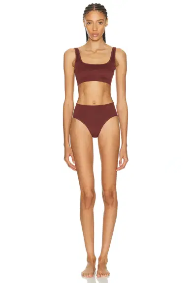 LDMA High Sculpt Ribbed Seamless Bra | Thumbnail 4