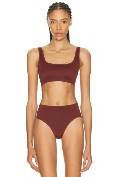 LDMA High Sculpt Ribbed Seamless Bra | Thumbnail 1