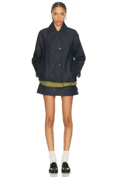 RENGGLI Denim Work Jacket | Thumbnail 4