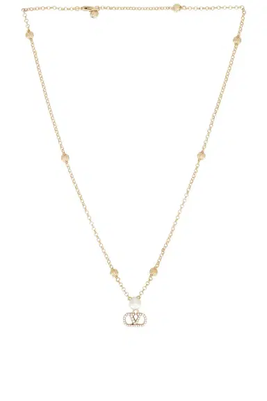 Valentino Garavani VLogo Signature Necklace | Thumbnail 1 Valentino Garavani VLogo Signature Necklace | Thumbnail 1