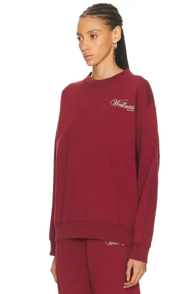Sporty & Rich Soho Crewneck Sweatshirt | Thumbnail 3