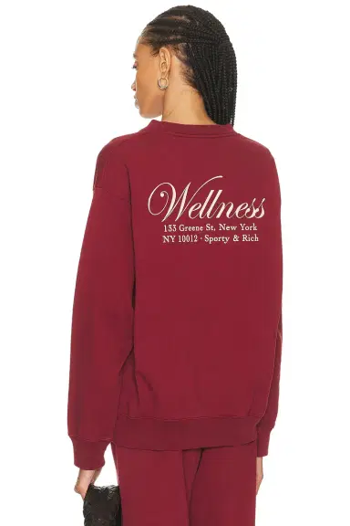 Sporty & Rich Soho Crewneck Sweatshirt | Thumbnail 1