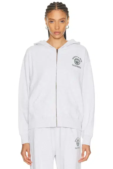 Sporty & Rich California Emblem Zip Hoodie | Thumbnail 2