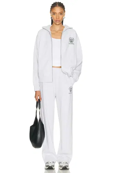 Sporty & Rich California Emblem Zip Hoodie | Thumbnail 5