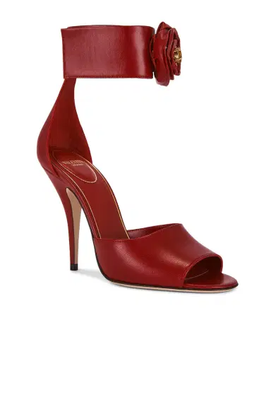 Valentino Garavani Drip Rose 105 Sandal | Thumbnail 2 Valentino Garavani Drip Rose 105 Sandal | Thumbnail 2