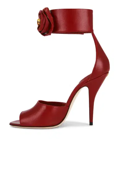 Valentino Garavani Drip Rose 105 Sandal | Thumbnail 5 Valentino Garavani Drip Rose 105 Sandal | Thumbnail 5