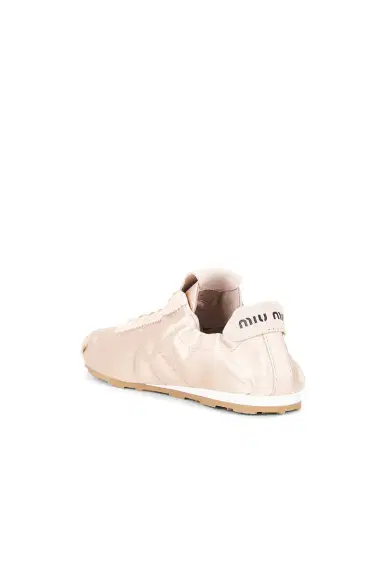 Miu Miu Plume Raso Sneaker | Thumbnail 3 Miu Miu Plume Raso Sneaker | Thumbnail 3