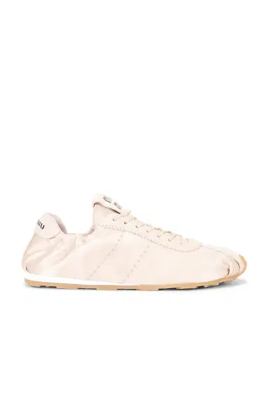 Miu Miu Plume Raso Sneaker | Thumbnail 1 Miu Miu Plume Raso Sneaker | Thumbnail 1