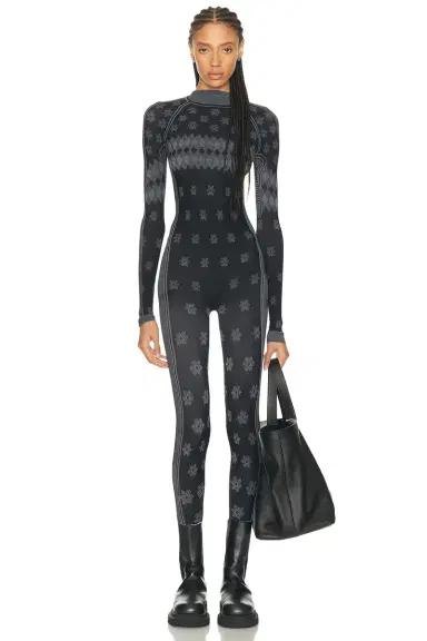 Skims Ski First Layers Turtleneck Catsuit | Thumbnail 1 Skims Ski First Layers Turtleneck Catsuit | Thumbnail 1
