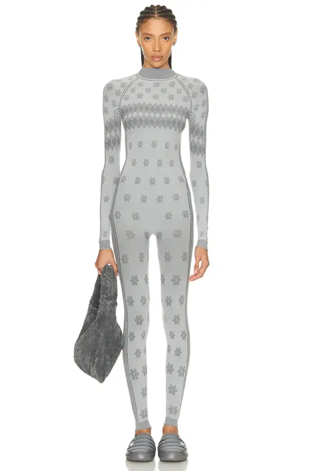 SKIMS Ski First Layers Turtleneck Catsuit