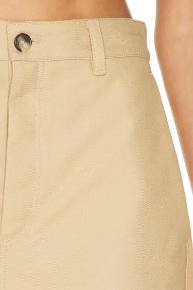 Wardrobe.NYC Drill Mini Skirt | Thumbnail 6