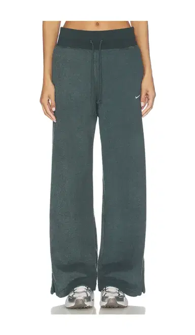 Nike High Waisted Wide Leg Cozy Fleece Pant | Thumbnail 1 Nike High Waisted Wide Leg Cozy Fleece Pant | Thumbnail 1