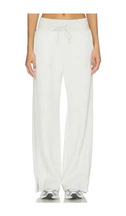 Nike High Waisted Wide Leg Cozy Fleece Pant
