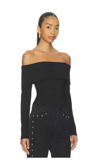 Joe's Jeans The Olive Off The Shoulder Top | Thumbnail 2