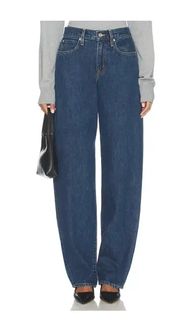 SLVRLAKE Tess Long Relaxed Curve Jeans | Thumbnail 1 SLVRLAKE Tess Long Relaxed Curve Jeans | Thumbnail 1