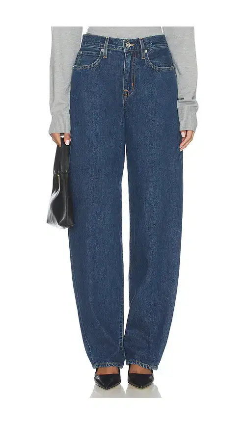 SLVRLAKE Tess Long Relaxed Curve Jeans