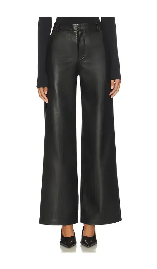 The Mia Faux Leather Trouser