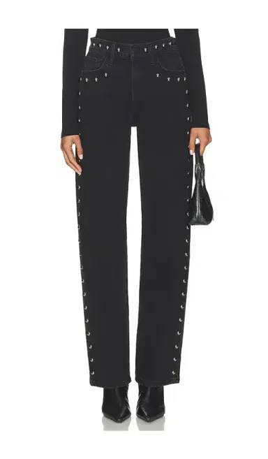 Joe's Jeans The Margot Studded Straight Leg Jeans | Thumbnail 1 Joe's Jeans The Margot Studded Straight Leg Jeans | Thumbnail 1