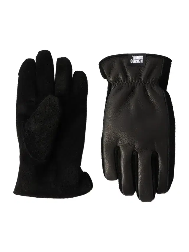 Full-Grain Leather and Bemberg® Gloves - Men