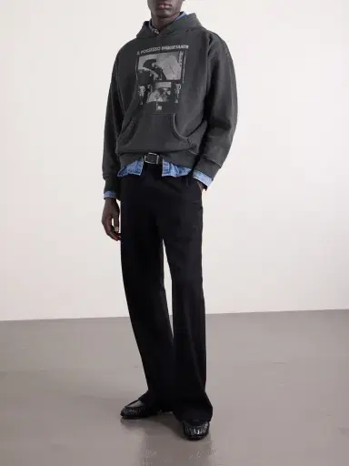 Enfants Riches Déprimés Il Possesso Printed Cotton-Jersey Hoodieen | Thumbnail 2