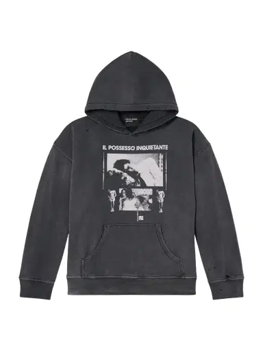 Enfants Riches Déprimés Il Possesso Printed Cotton-Jersey Hoodieen | Thumbnail 1