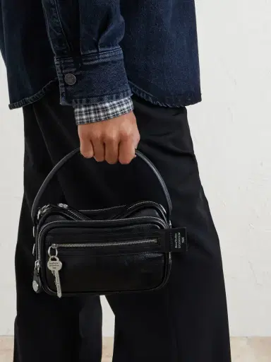 Acne Studios Camero Kit Embellished Leather Shoulder Bag | Thumbnail 8 Acne Studios Camero Kit Embellished Leather Shoulder Bag | Thumbnail 8