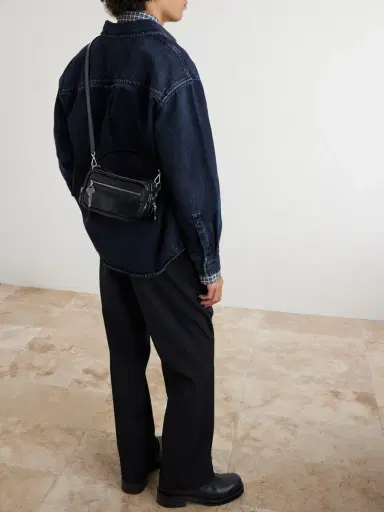 Acne Studios Camero Kit Embellished Leather Shoulder Bag | Thumbnail 9 Acne Studios Camero Kit Embellished Leather Shoulder Bag | Thumbnail 9