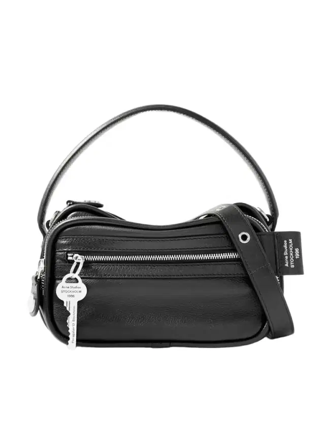 Acne Studios Camero Kit Embellished Leather Shoulder Bag