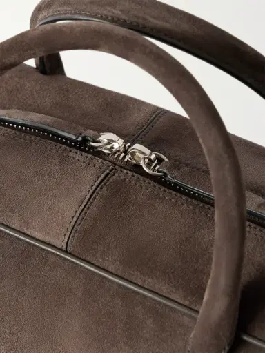 Métier Closer Suede Weekend Bag - Men | Thumbnail 5
