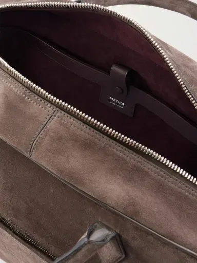 Métier Closer Suede Weekend Bag - Men | Thumbnail 6